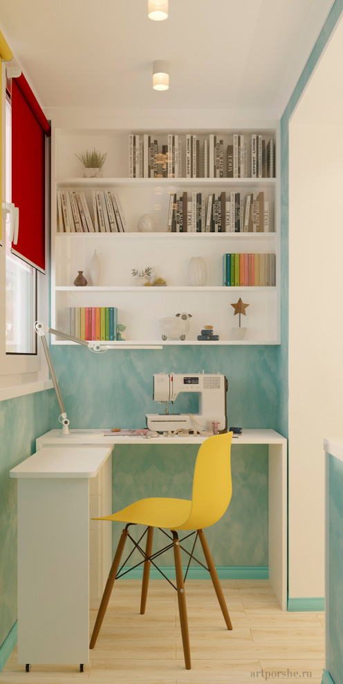 Дизайн-проект кухни в стиле современный Прованс