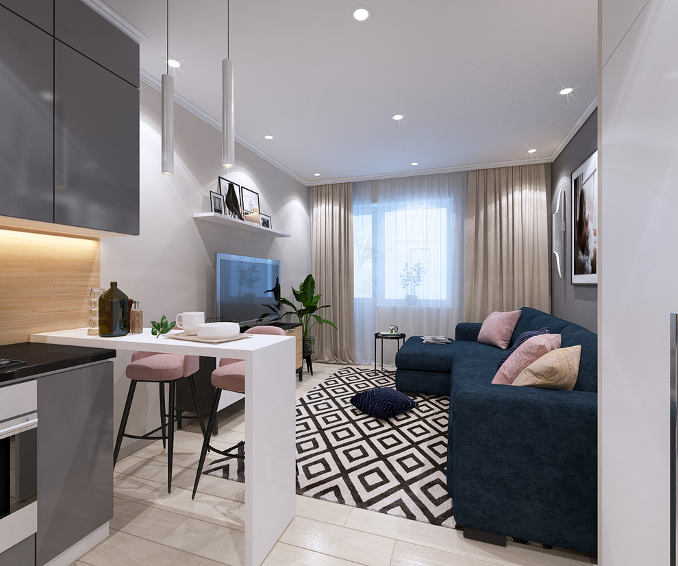 Квартира-студия для девушки на Зеленстрое.