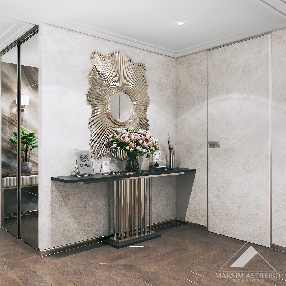 Современный интерьер с элементами арт деко