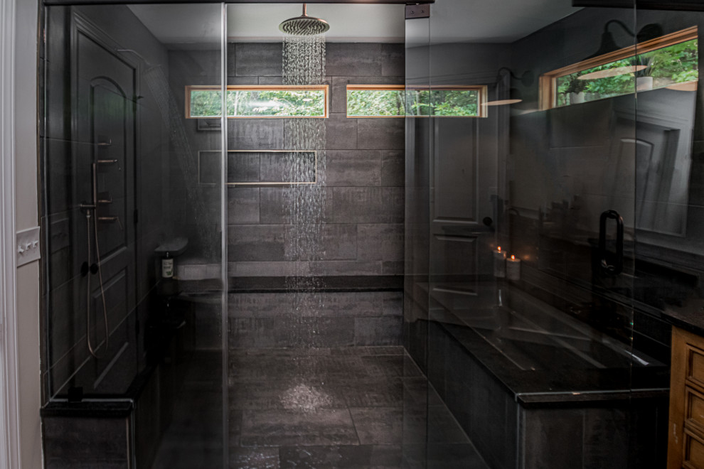 Masculine Meets Farmhouse Master Suite Addition