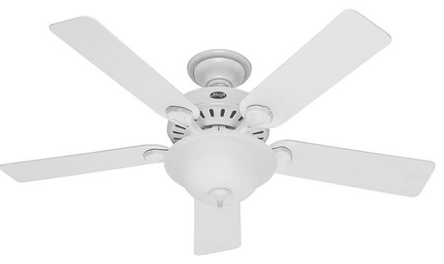 Hunter Pros Best 5 Minute Fan 52 White Traditional Ceiling