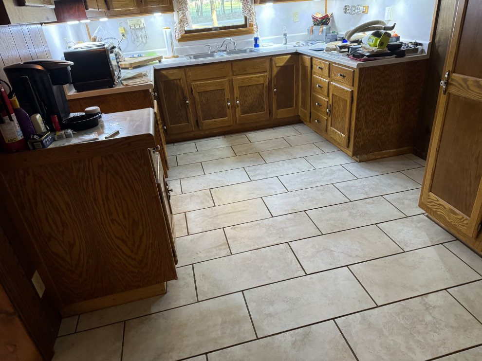 Tile install