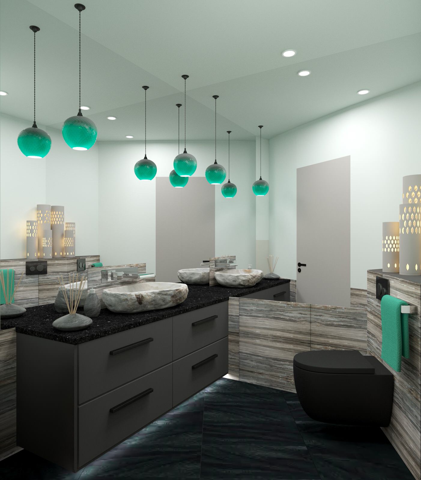 Projekt in St.-Petersburg/Проект реальной квартиры в Петербурге