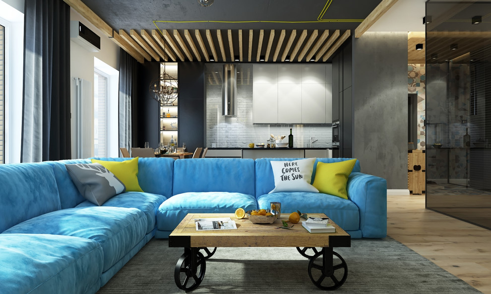 Лофт гостиной