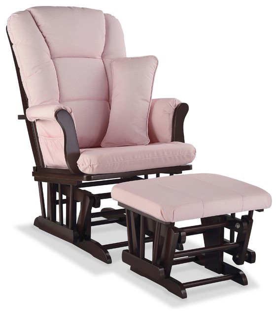 Storkcraft Swirl Tuscany Glider and Ottoman Transitional Gliders