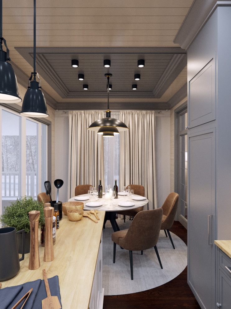 Дизайн-проект каркасного дома в Московской области