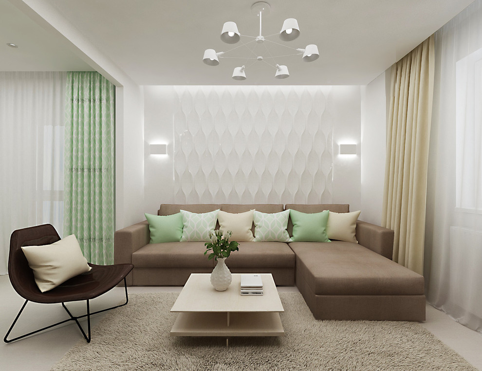 ИНТЕРЬЕР ТРЕХКОМНАТНОЙ КВАРТИРЫ «СОЛОВЬИНАЯ ТРЕЛЬ»