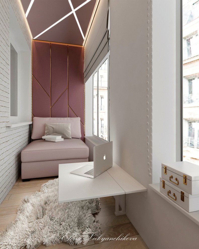 Интерьер лоджии в детской ЖК Ariosto, Санкт-Петербург