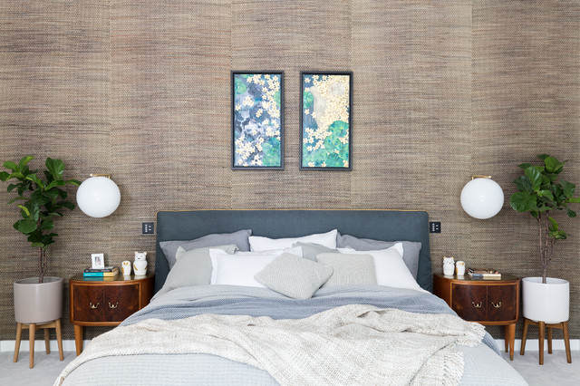 Modern New Home in Hampstead - Master Bedroom contemporary-bedroom