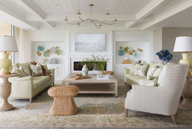 Transitional Elegance wohnbereich