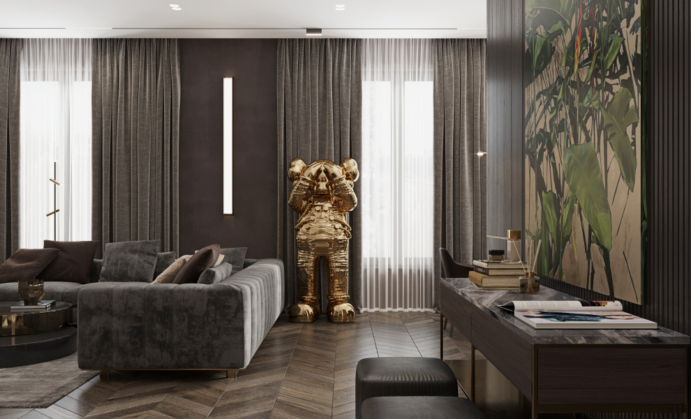 Дизайн-проект квартиры с терассой в ЖК «Futurist»