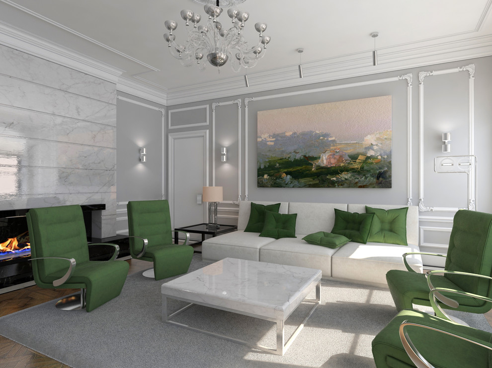 Исторический особняк в Берлине на берегу Рейн –  Германия, Берлин