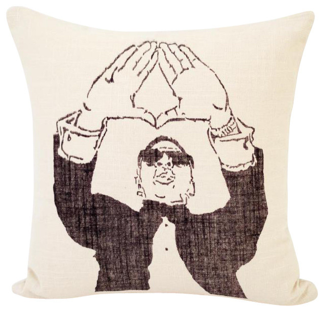 Jay-Z Decorative Pillow Cover, Modern Pillow Without Insert