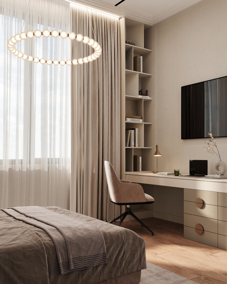 Легкая современная классика в дизайне квартиры для ЖК "Модум" - 97 м2