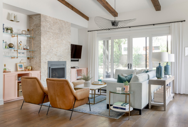 ZILKER contemporary-vardagsrum
