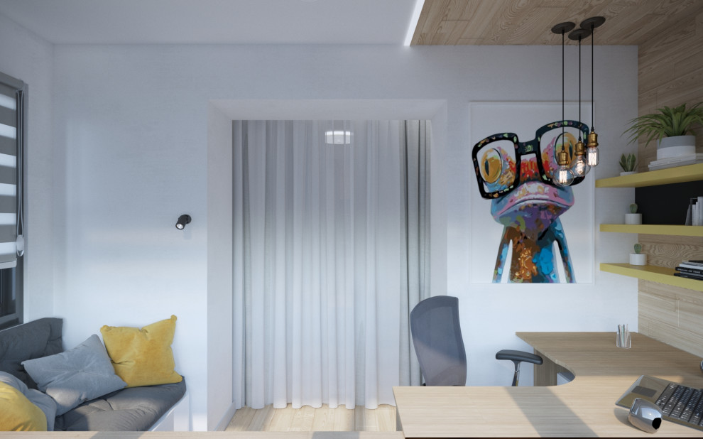 Современный проект квартиры для молодой семьи!