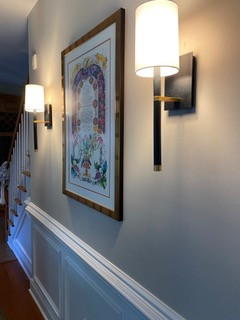 Hallway - transitional hallway idea