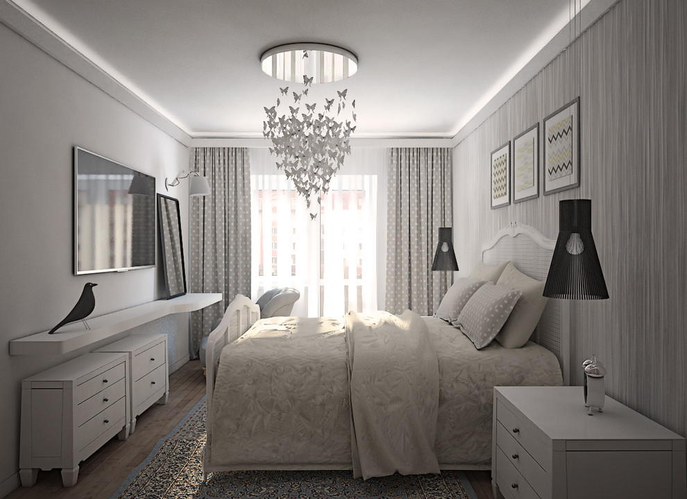 Дизайн-проект 3-х комнатной квартиры,103 м2.  Стиль Современный