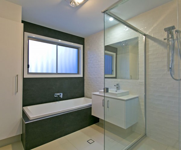 Modern bathroom in Brisbane.