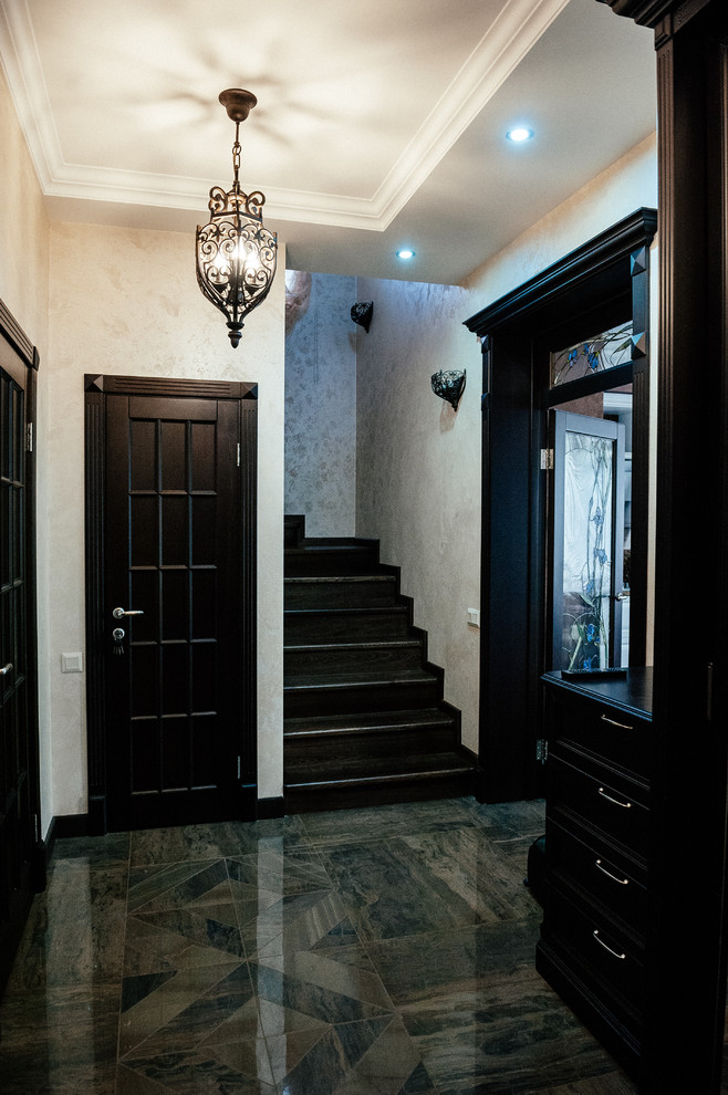 Home design - transitional home design idea in Other