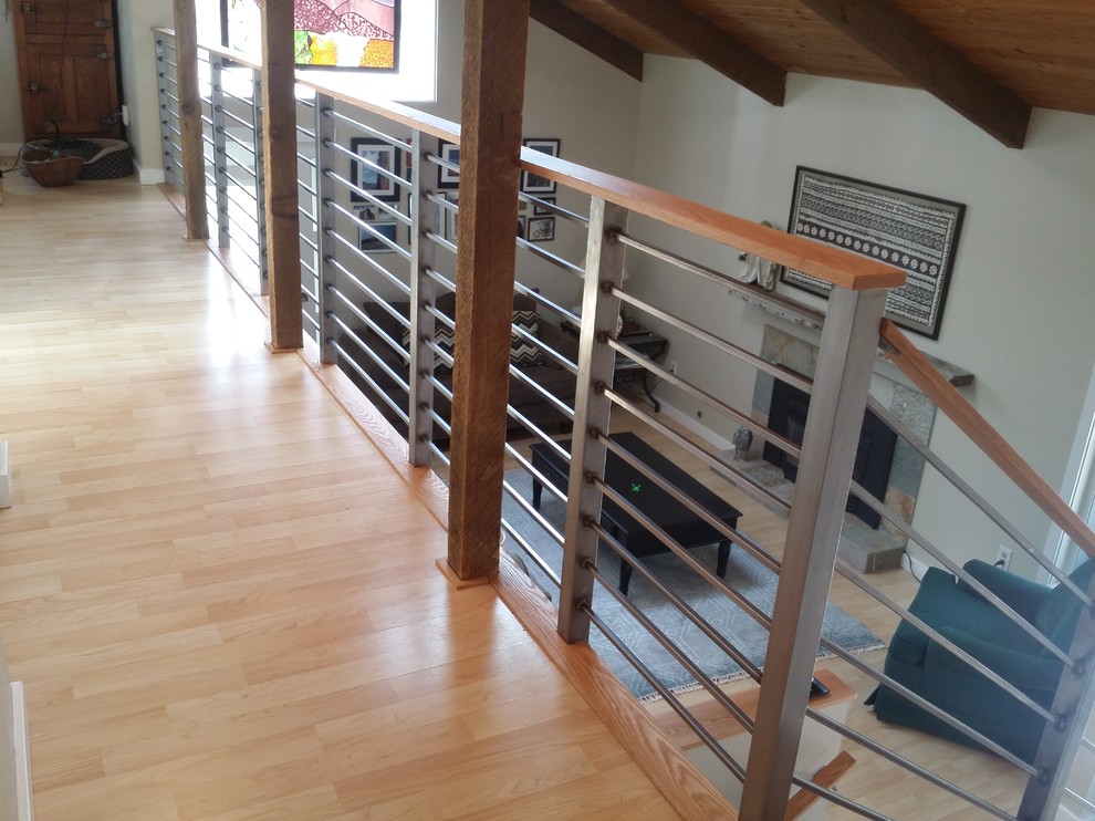 Home design - transitional home design idea in Denver