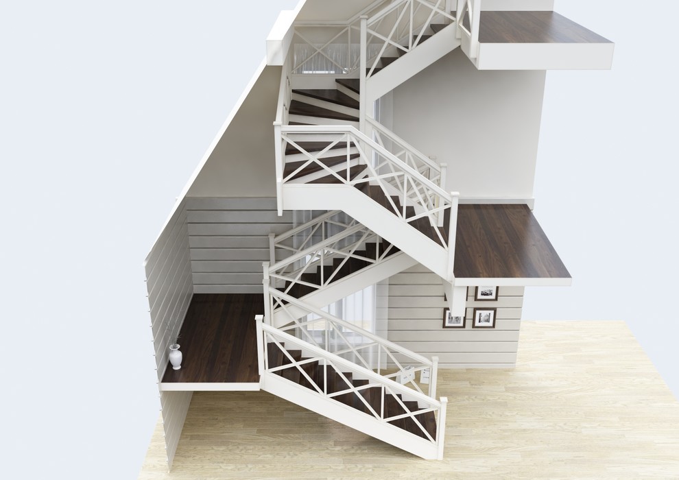 Лестница артиста Леонида Ярмольника, которую делала Я