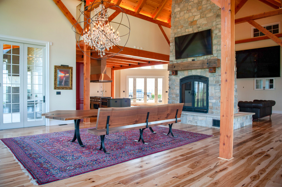 Addition: Solomon Estates Timber frame