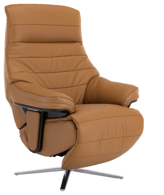 Shanghai Modern Leather Cordless, Modern Leather Recliner Chair