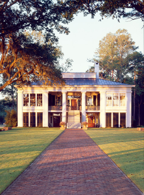  Greek Revival Plantation House  Riceboro Georgia 