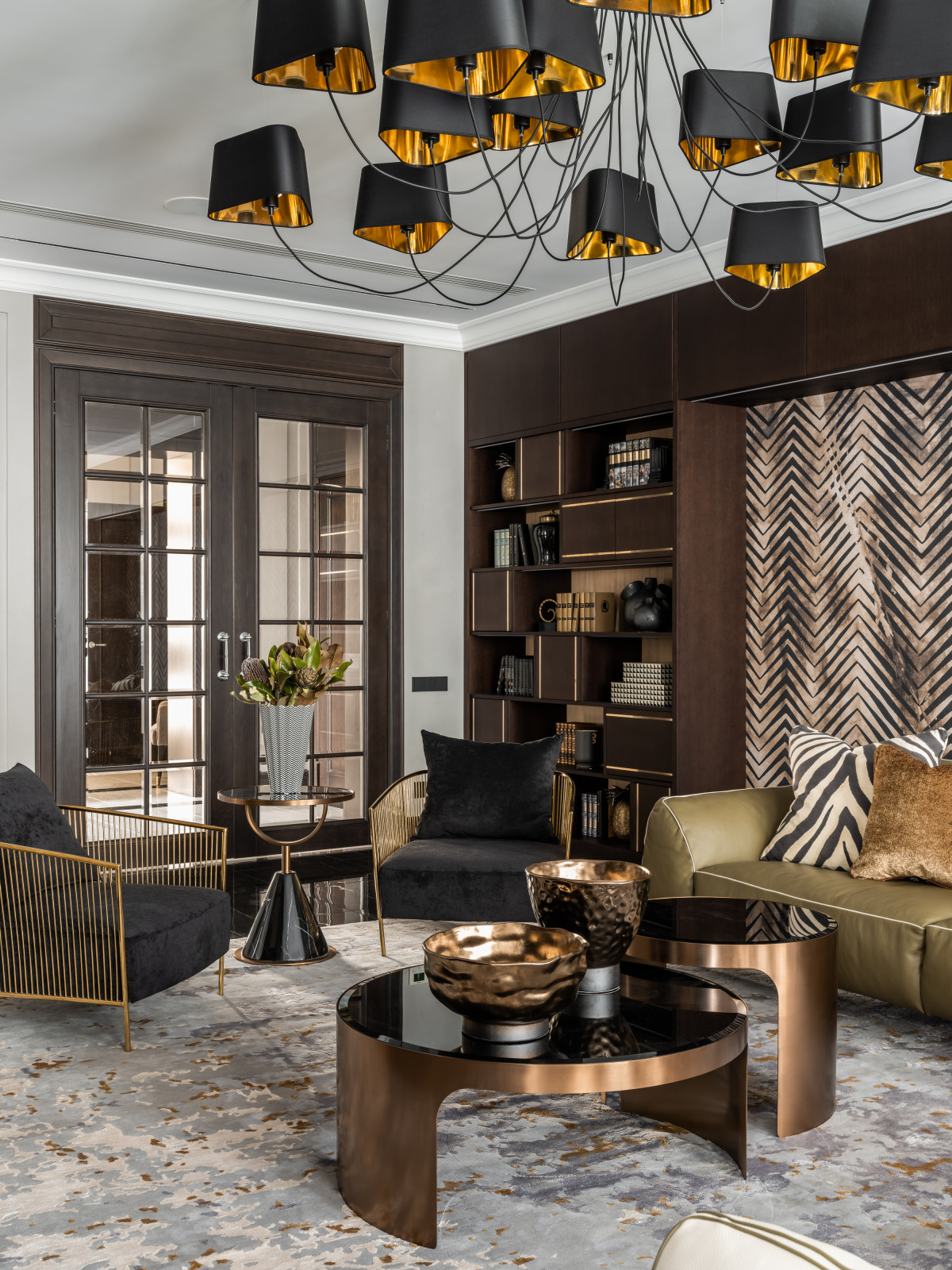 Стилизация загородного дома в КП Николино