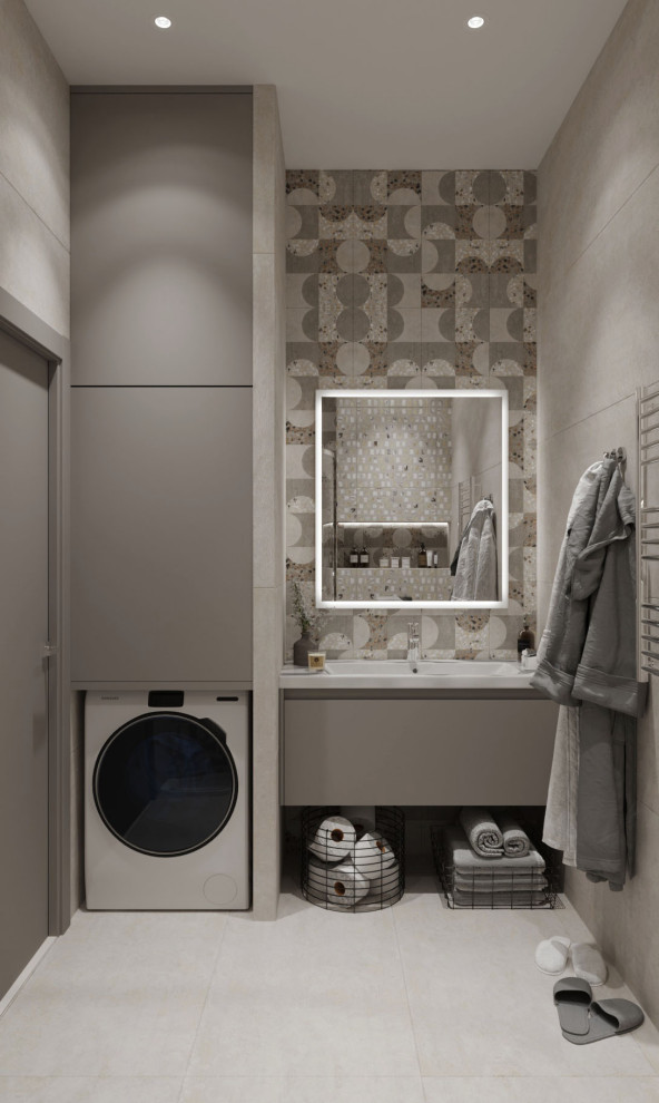 Современная душевая комната