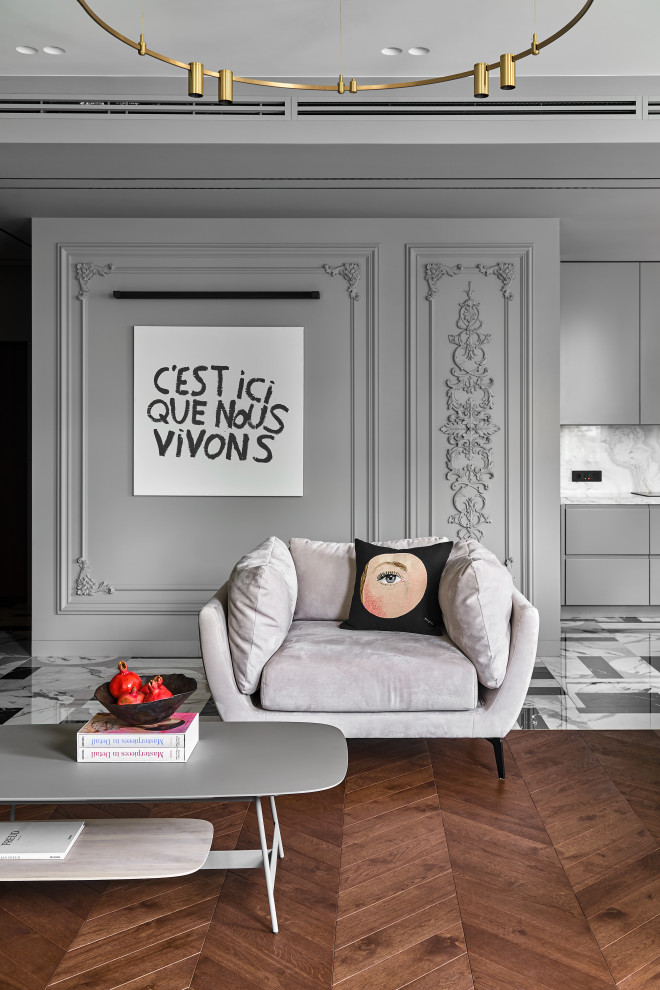 Частные апартаменты, Студия дизайна Dinamika