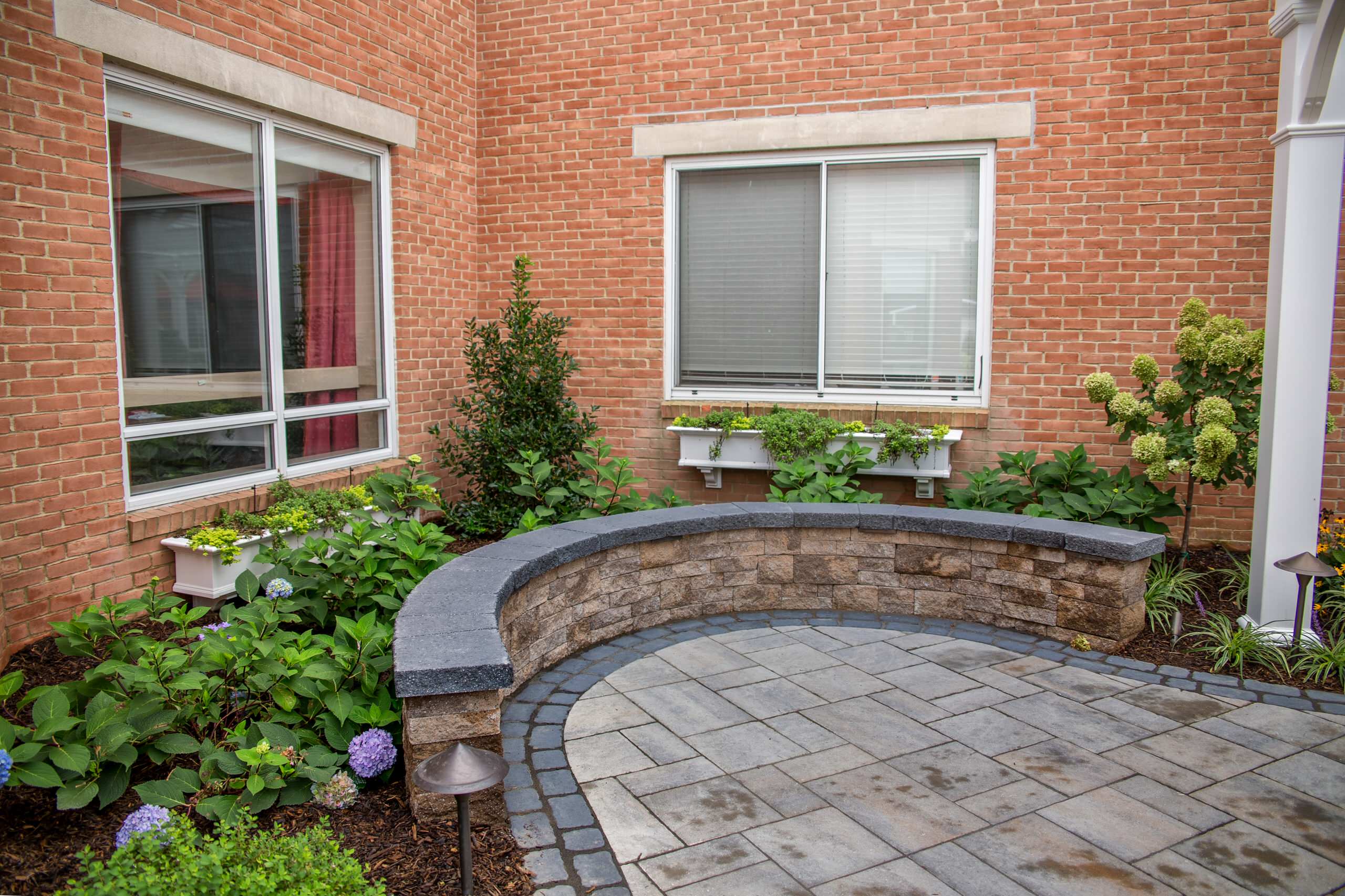 Weymouth Massachusetts Courtyard