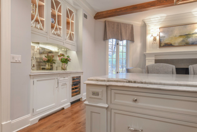 Kitchen - transitional kitchen idea in Chicago