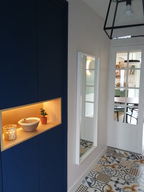 Rénovation, aménagement et décoration du rez-de-chaussée d'une maison ...