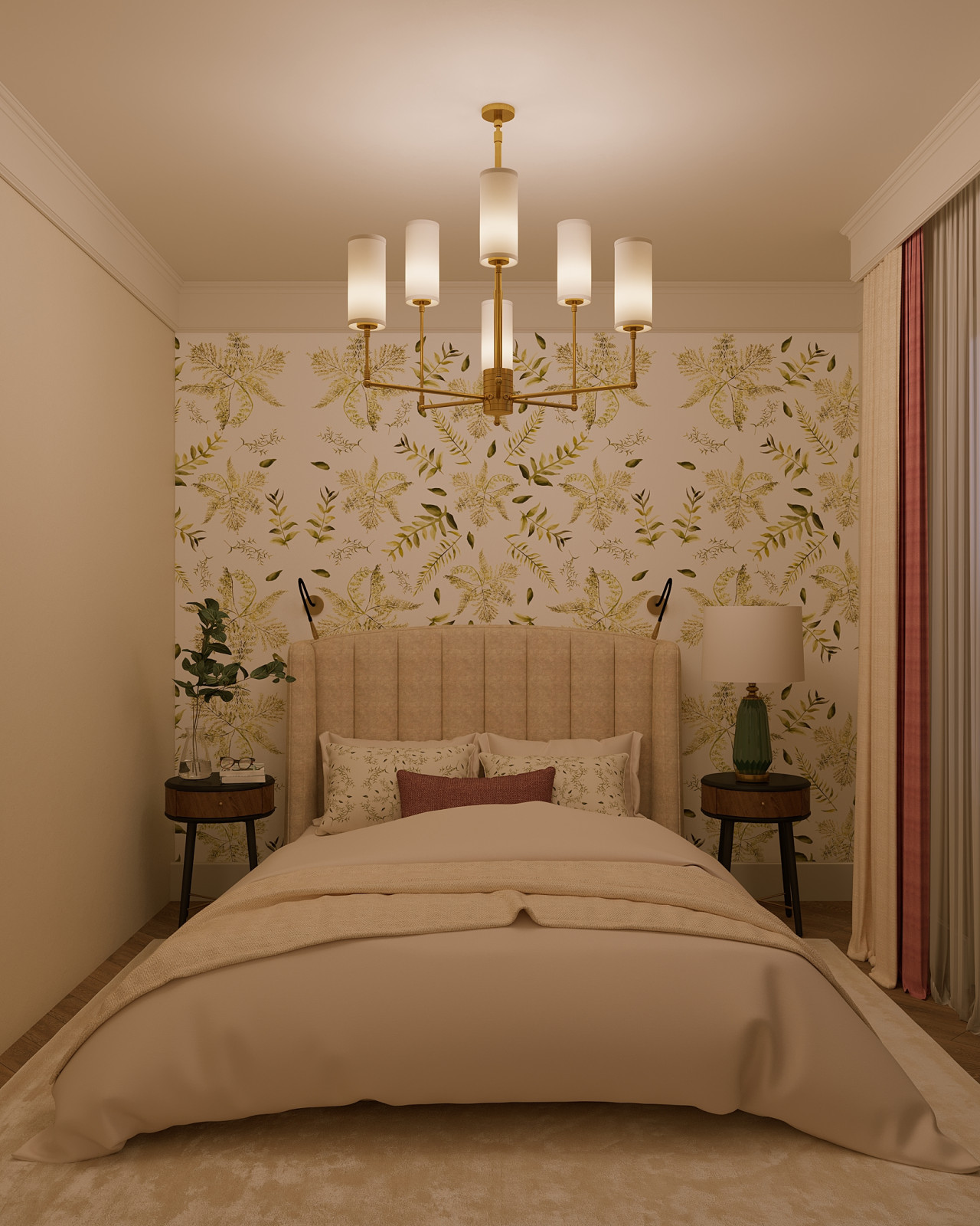 Спальня 10 кв м