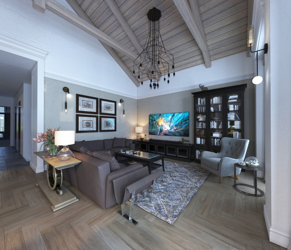 Интерьер частного жилого дома