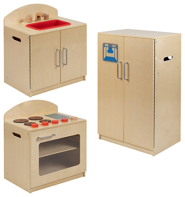 Childrens Wooden Kitchen Set - Kids Toys And Games - by Beyond Design & More | Houzz