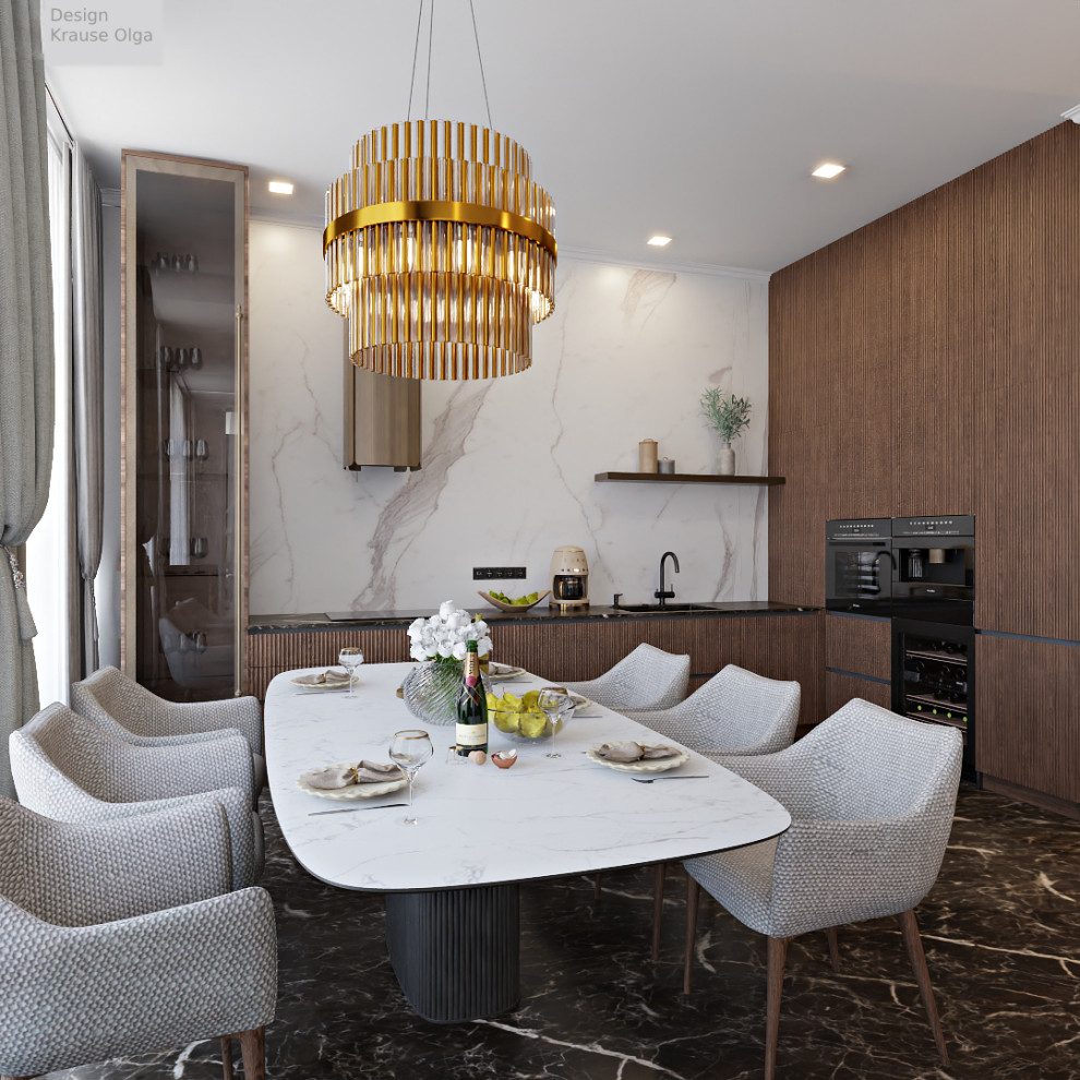 Кухня-гостиная. ЖК  ERA