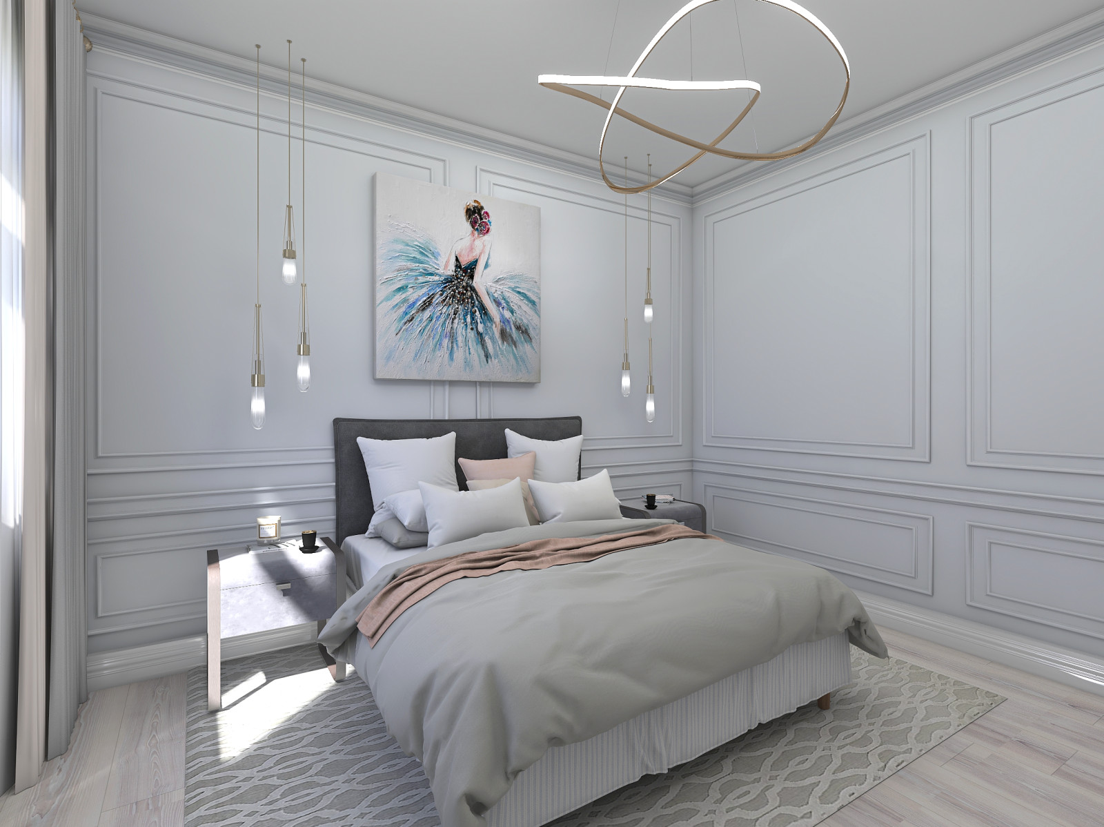 Гостевая спальня (много вариантов)