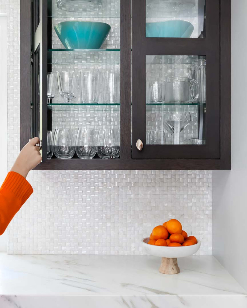 Inspiration for a transitional home design remodel in Orange County