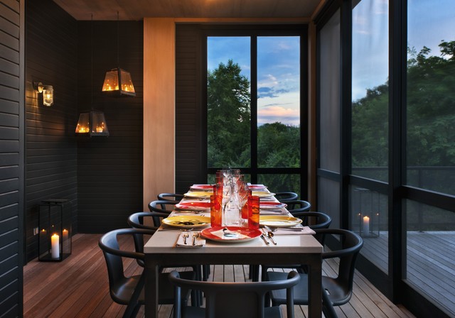Modern Porch minimalistisch-veranda