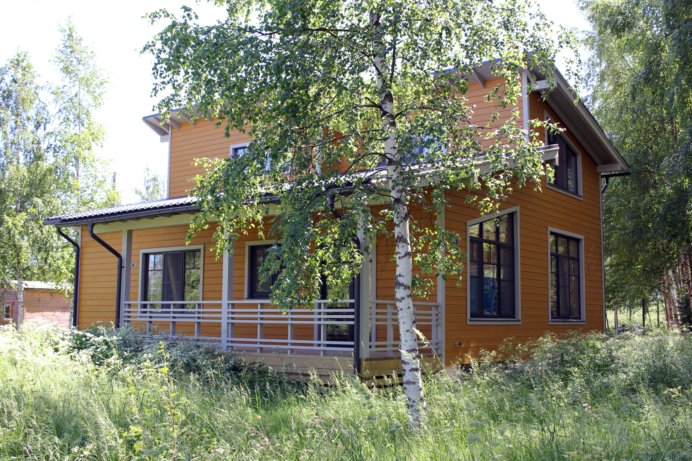 Деревянный каркасный дом