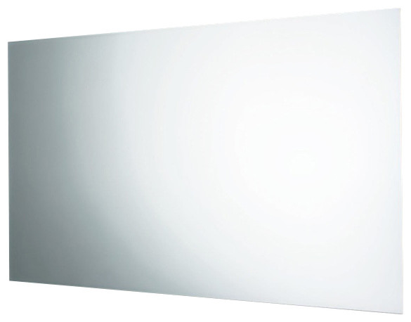 Horizontal or Vertical Wall Mounted Polished Edge Mirror