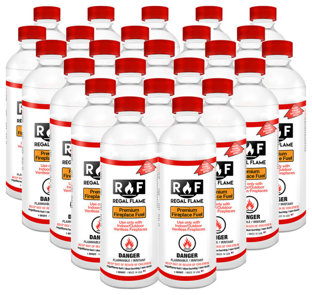 Regal Flame Prime Ventless Bio Ethanol Fireplace Clean Burning Fuel