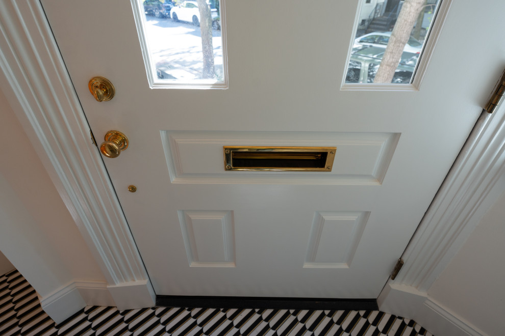 Eclectic Townhome City Scape