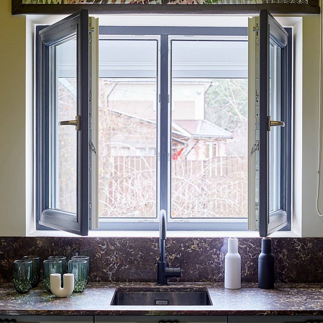 оформление кухни-столовой на даче