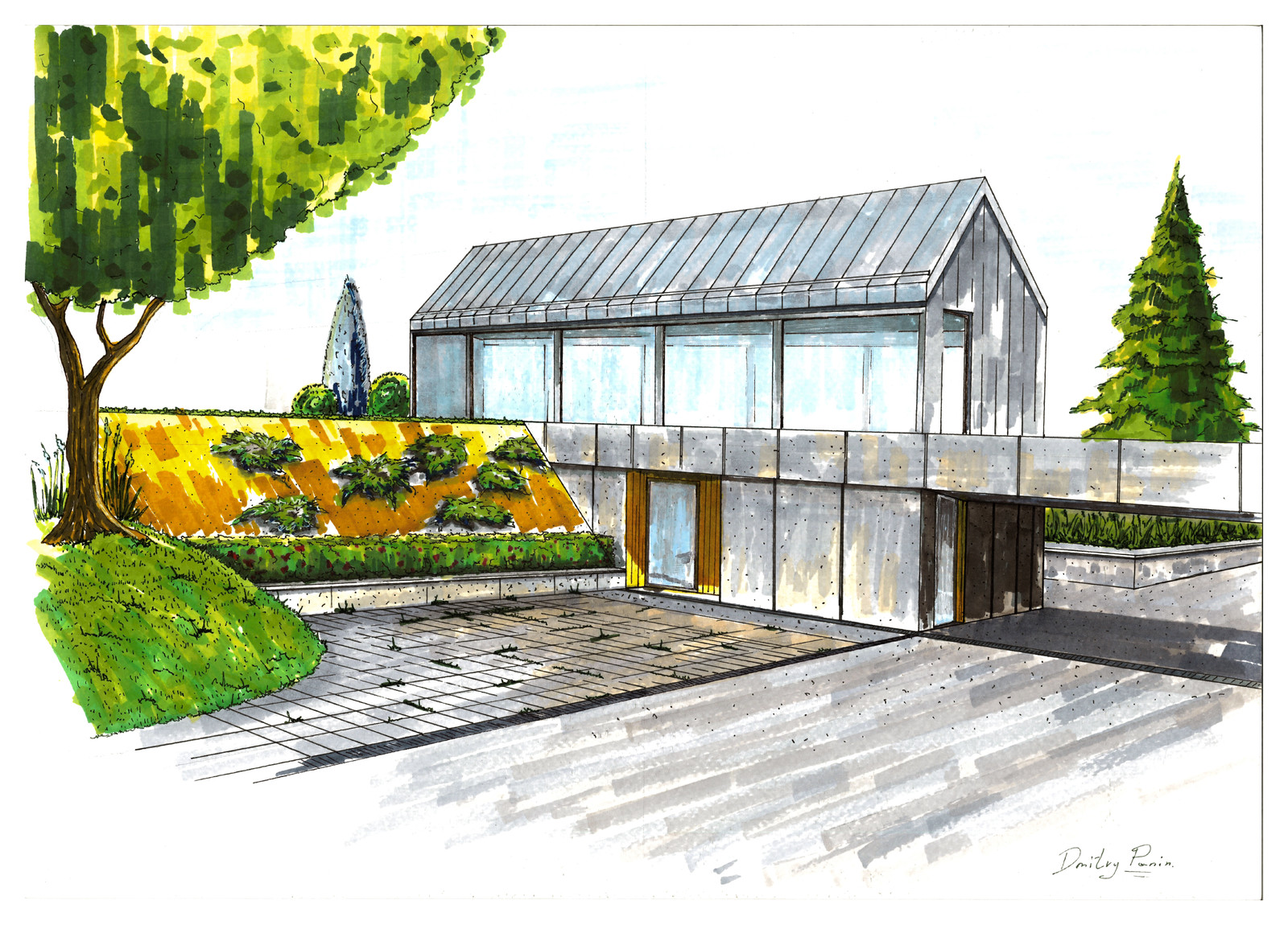 Ландшафтный скетчинг