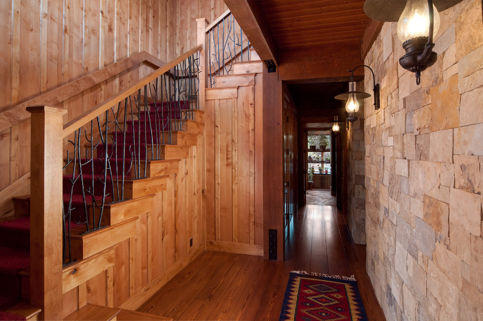 Staircase - rustic staircase idea