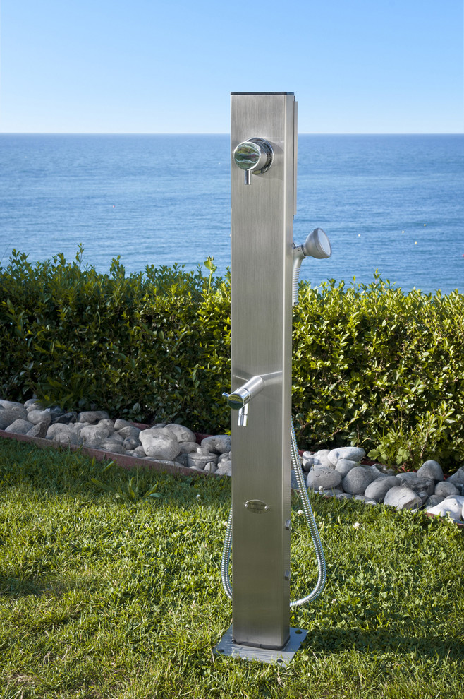 BORNE RECTANGULAIRE AVEC MITIGEUR